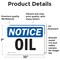 Signmission Oil, 10 in W x Rectangle, Vinyl Decal OS-2PACK-NS-D-710-L-16969 - alternate 6